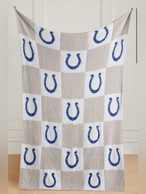NWT NFL INDIANAPOLIS COLTS Styled Collection Buttery Blanket 50x70